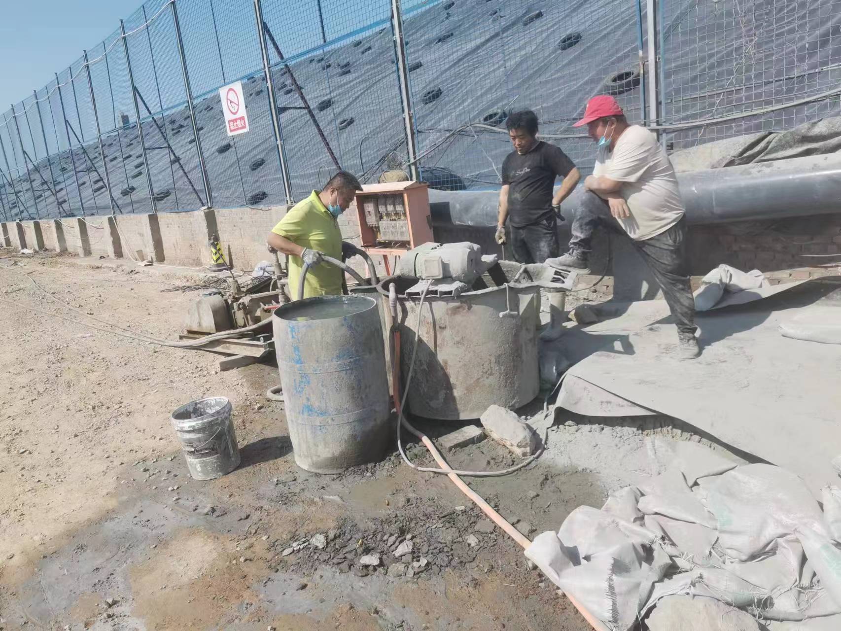 克山袖阀管注浆